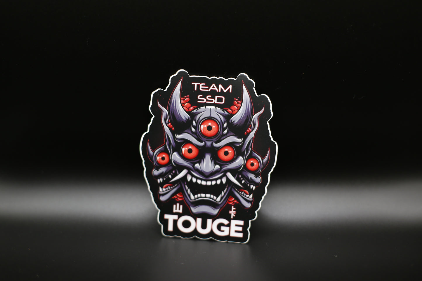 TeamSSD Triple Demons Touge Sticker